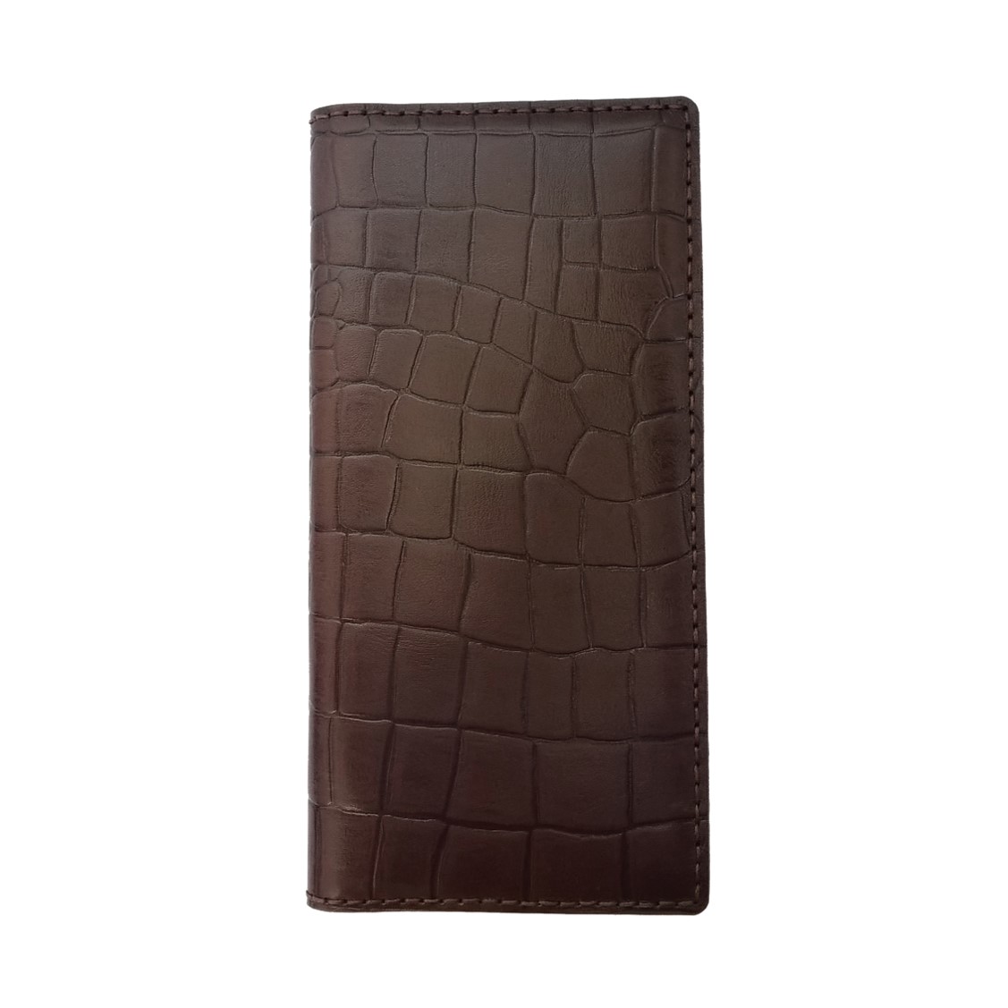 کیف پول چرم طرح کروکودیل مدل AZN-502 - آراذین چرم