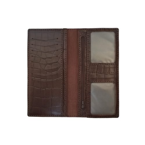 کیف پول چرم AZN-502 طرح کروکودیل - آراذین چرم
