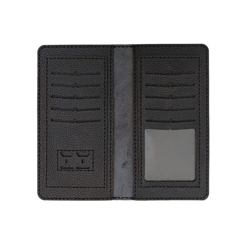 کیف پول مردانه - طرح فلوتر - پالتویی - مدل AZN-505 - آراذین چرم