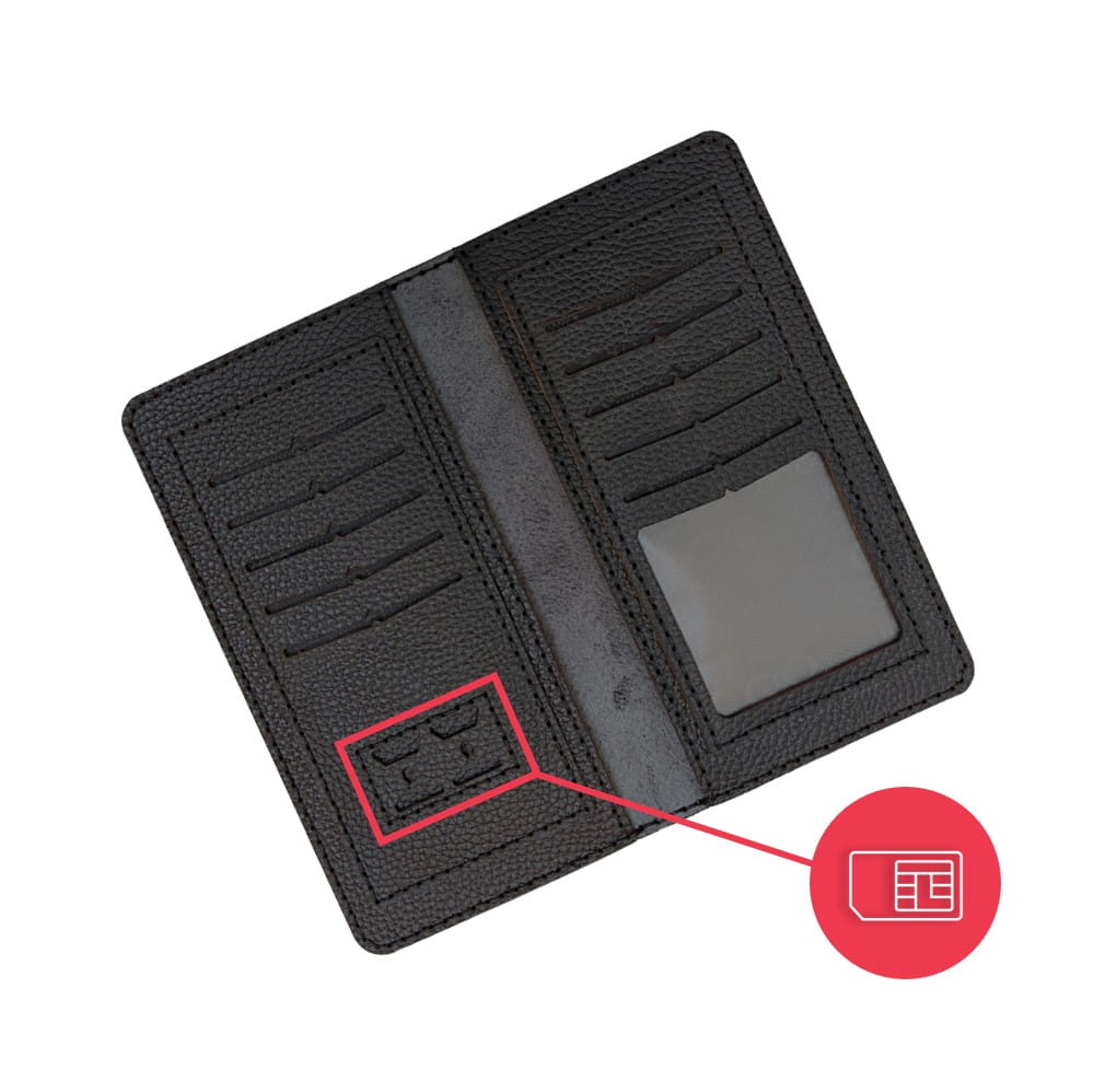 کیف پول AZN-505 - کیف پول پالتویی مردانه - آراذین چرم
